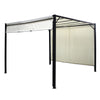 Metal Garden Pergola 3x3m Ajustable Canopy Awning Gazebo Porch Patio Shelters UK