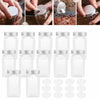 12 x Glass Clip Seal Spice Jars Airtight Container Kitchen Storage Herbs Food UK