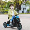 6V Electric Toddler Ride-On Motorcycle 3-Wheel Kids Ride-On Scooter w/ Lights