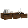 Wall Cabinet Floating TV Unit Media Cabinet Storage Engineered Wood