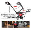 1500W Electric Tiller Garden Soil Cultivator Rotavator W/ Sharp Blades Foldable