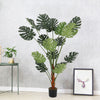 150cm Realistic Tropical Tree Artificial Potted Plant Monstera Leaf Home Garden