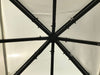 Garden Gazebo Ecru Party Shelter Patio Shade Outdoor Malaga Sun Canopy 3m x 3m