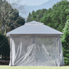 Pop-Up Instant Gazebo Tent with Mosquito Netting Outdoor Canopy Shelter Gazebos