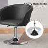 Faux Leather Salon Chair Bar Stool Hair Beauty Barber Chair Black Adjustable