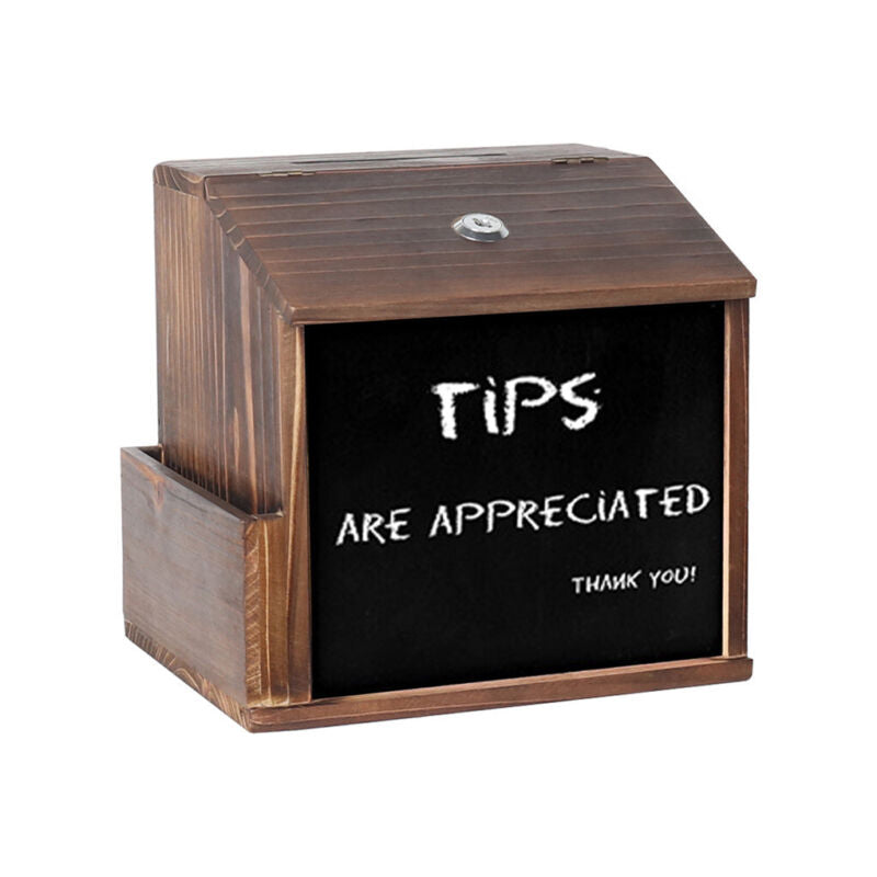 Acrylic Ballot Box Clear Acrylic Suggestion Box With Lock - 12x12x34.2 Inch Donation & Voting Box Donation Jar