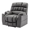 Electric Power Lift Riser Recliner Chair Fabric Massage Heat Chair Armchair QO