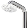 Garden Shower with Brown Base 230 Stainless Steel V9C4
