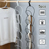 5pcs Hat Holder Rack Baseball Wall Mount Door Hanger Stand Cap Storage Organizer