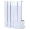 Panel Heater Radiator Wall Mounted Oil Filled Electric Thermostatic 900W To 2KW