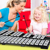 Alto Full Size Glockenspiel Xylophone Foldable Percussion Instrument W/30 Note