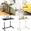 Height Adjustable Laptop Table Mobile Sit Stand Converter Lifting Desk W/ Wheels