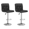 1/2/4/6x Bar Stools Gas Lift Swivel Faux Leather Kitchen Breakfast Counter Salon