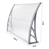 Door Canopy Awning Shelter Front Back Outdoor Porch Patio Window Roof Rain Cover