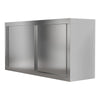 Commercial Stainless Steel Wall Cabinet Hanging Cabinet Sliding Doors Cupboard