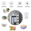 Plastic Wardrobe Clothes Shoe Shelf Storage Organizer Cupboard Closet Cabinet