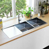 Handmade Kitchen Sink Plumbing Utility Waste Basin Stainless Steel