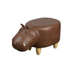 Animal Footstools Ottomans Faux Leather Padded Cushion Stool Pouffe Stool Kids