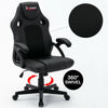 Black Office Executive Racing Gaming Chairs Swivel Leather Computer Desk Chair
