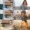 20 LED Vanity Makeup Mirror 3 Color Lighting Modes Hollywood Wall Lighted Mirror