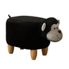 Upholstered Animal Shaped Ottoman Ride-on Footrest Stool Rest Seat TOY Kids New