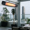Electric Patio Heater Wall Mounted Garden Outdoor Infrared Radiant with Remote