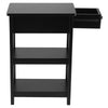 Wooden Bedroom Bedside Cabinet Shelf Nightstand Side Table Unit Home Furnitures