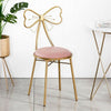 2PCS Dressing Makeup Stool Bedroom Backrest Princess Chair Seat for Girls Ladies