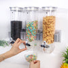 Kitchen Dry Food Dispenser Wall Storage Container Cereal/Grain/Candy/Coffee Bean