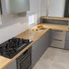Solid Oak Worktop, Real Wood Worktops, Counter Top Kitchen Breakfast Bar Island