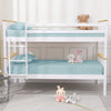Double Bunk Bed 3FT Single Bed For Kids Children Solid Wooden Frame With Stairs