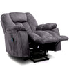 Electric Power Lift Recliner Sofa Velvet  Armchair Massage Heating Vibration BT
