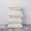 4x FAUX FUR CUSHION COVER MONGOLIAN WARM SOFT FURRY PILLOW SOFA CUSHION COVER