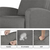 Recliner Chair Sofa Adjustable Fabric Relining Armchair Living Room Home Theater