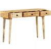 Slim Hallway Console Table Rustic Narrow Sideboard Solid Mango Wood Handmade
