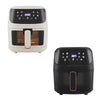 Large 8L Air Fryer Touch Screen Smart Healthy Cooker Oven Window Visible 2400W