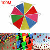 Colorful 100M Triangle Flags Bunting Banner Pennant Festival Wedding Party Decor
