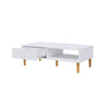 TV Cabinet Vintage TV Stand Console Table TV Unit Centre Table with Storage Cube