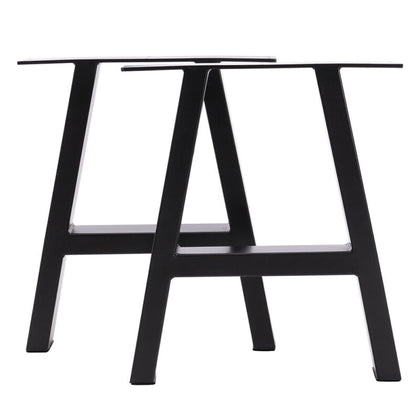 2x Industrial Metal Steel Table Legs Trapezium Shape Coffe Table Bench Furniture