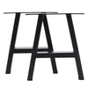 2x Industrial Metal Steel Table Legs Trapezium Shape Coffe Table Bench Furniture