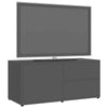 Modern TV Cabinet Stand Storage Cabinet With 2 drawers Living Room Furniture