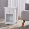 Bedside Tables Nightstand Cabinet White Chest Drawers Storage Bedroom Furnitures