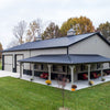 12/24X Corrugated Roof Sheets Profile Galvanized Metal Roofing Carport Wall Shed