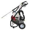Gasoline Petrol High Pressure Washer Machine 180bar 6.5PH Power Jet Cleaner UK