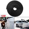 10m Car Door Boot Edge Protectors Trim U Shape Guard Seal Rubber Strip Black