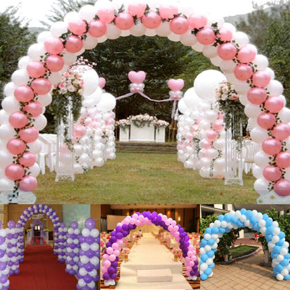 Large DIY Balloon Arch Kit For Weddings Parties Outdoor / Indoor Decoration UK