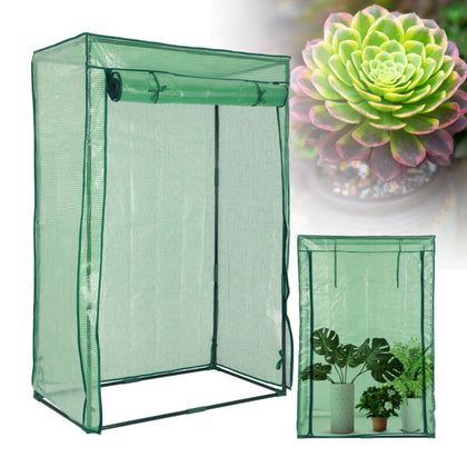 Walk In Greenhouse PVC Plastic Garden Outdoor Grow House Green House 1.5m high