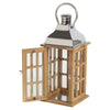 Wooden Lantern Candle Holder Tealight Summer Patio Decoration Outdoor Indoors