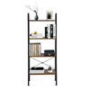 4 Tier Metal Ladder Shelf Display Shelving Rack Plant Stand Storage Corner Unit