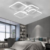 Square LED Ceiling Light Lamp Chandelier Lights Bedroom Living Room 4/6/8 Head